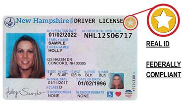 nh enhanced driver's license rfid chip|nh dmv real id change.